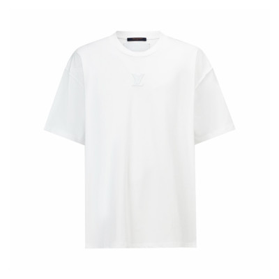 루이비통 남성 라운드 티셔츠 - Louis vuitton Mens Round Tshirt - lvc15556x