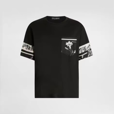돌체앤가바나 남성 라운드 티셔츠 - Dolce&Gabbana Mens Round Tshirt - doc15564x