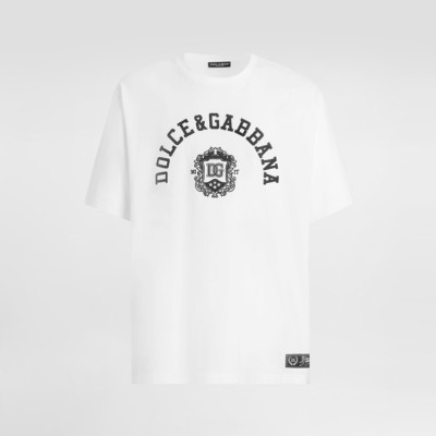 돌체앤가바나 남성 라운드 티셔츠 - Dolce&Gabbana Mens Round Tshirt - doc15591x