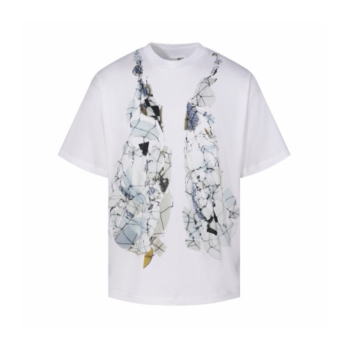 메종 마르지엘라 남성 반팔 티셔츠 - Maison Margiela Mens Round Tshirt - mac15617x