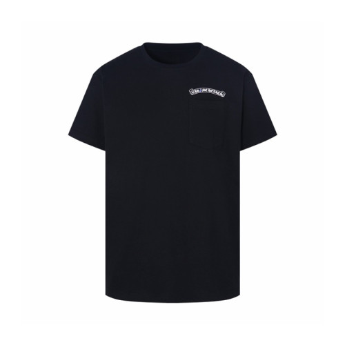 크롬하츠 남성 라운드 반팔티 - Chrom Hearts Mens Round Tshirt - chc15622x