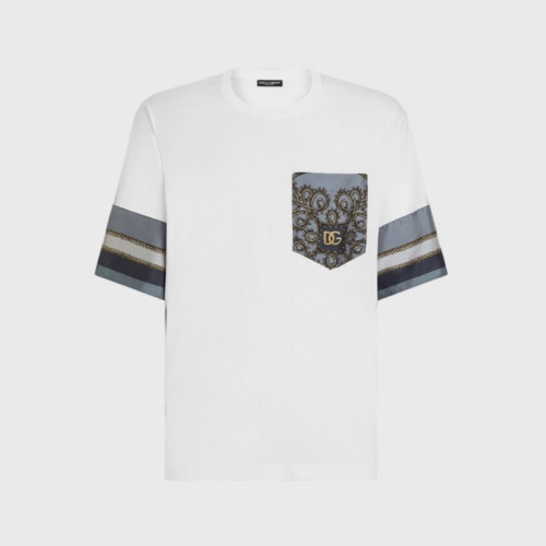 돌체앤가바나 남성 라운드 티셔츠 - Dolce&Gabbana Mens Round Tshirt - doc15646x