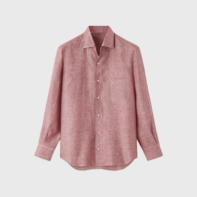로로피아나 남성 린넨 셔츠 - Loro Piana Mens Dress Shirts - lpc15655x