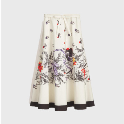 디올 여성 미디 길이 벨트 스커트 - Dior Womens Mid-Length Belted Skirt - dic15669x