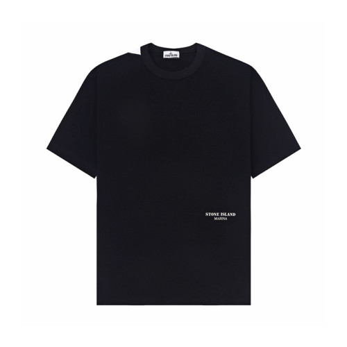 스톤아일랜드 남성 라운드 반팔 티셔츠 - Stone Island Mens Round Tshirt - stc15687x