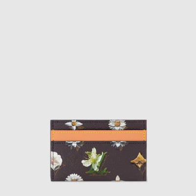 루이비통 남성 더블 카드 홀더 모노그램 플라워 M27551 - Louis vuitton Mens Double Card Holder Monogram Flower - lvw828x
