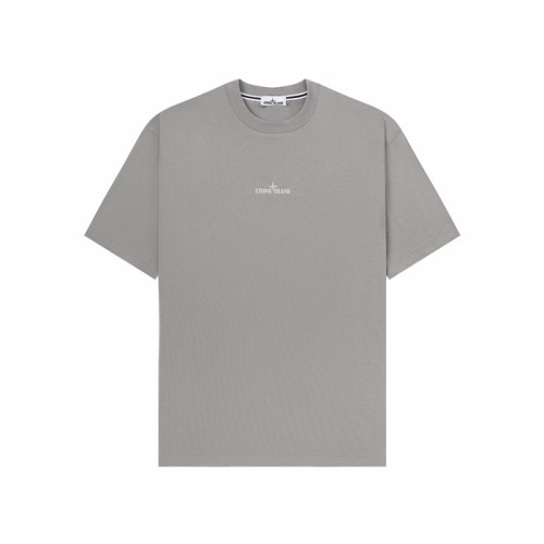 스톤아일랜드 남성 라운드 반팔 티셔츠 - Stone Island Mens Round Tshirt - stc15691x