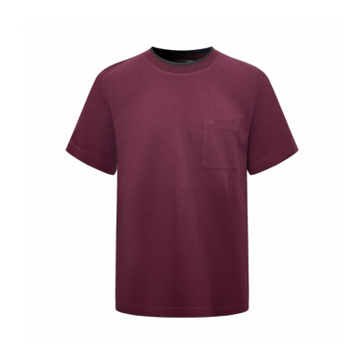 에르메스 남성 라운드 반팔티 - Hermes Mens Round Tshirt - hec15717x