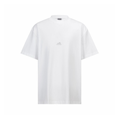 발렌시아가 남성 라운드 반팔 티셔츠 - Balenciaga Mens Round Tshirt - bac15722x
