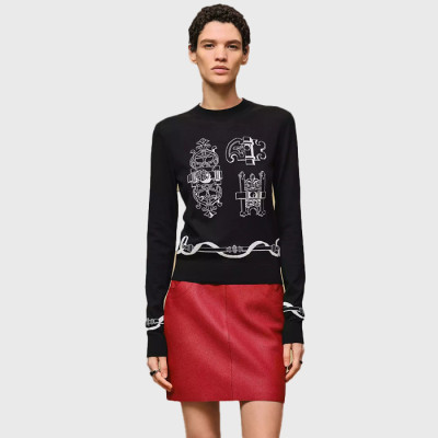 에르메스 여성 라운드 스웨터 - Hermes Womens Round Knitwear - guc15750x