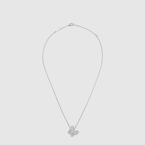 반클리프 아펠 여성 투 버터플라이 펜던트 네크리스 - Van Cleef & Arpels Womens Two Butterfly Pendant Necklace - acc7831x