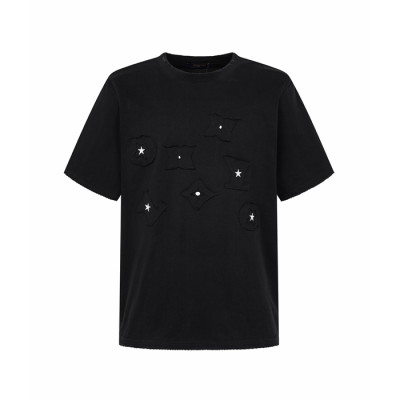 크롬하츠 남성 라운드 반팔티 - Chrom Hearts Mens Round Tshirt - chc15761x