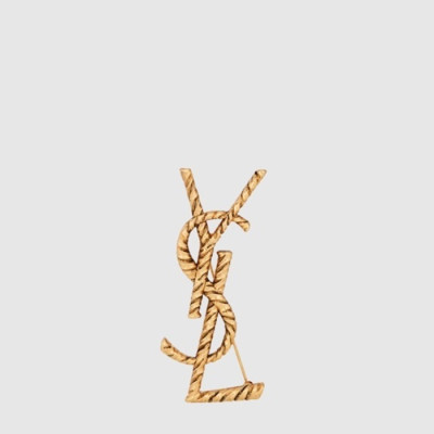 입생로랑 여성 카산드라 브로치 - Saint Laurent Womens Cassandre YSL Brooch - acc7873x