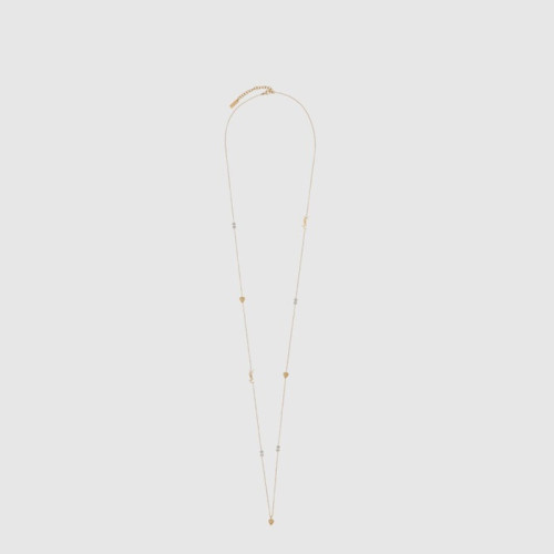 입생로랑 여성 라인스톤 롱 네크리스 - Saint Laurent Womens Rhinestone Long Necklace - acc7882x