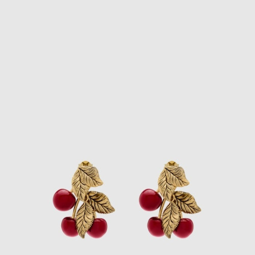 입생로랑 여성 체리 이어링 - Saint Laurent Womens Cherry Earring - acc7892x