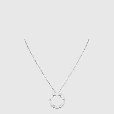 까르띠에 여성 러브 펜던트 네크리스 - Cartier Womens Love Pendant Necklace - acc7966x