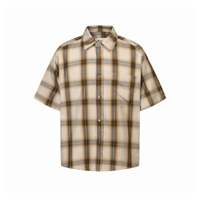 아미 남성 반팔 셔츠 - Ami Mens Basic Shirts - amc15807x