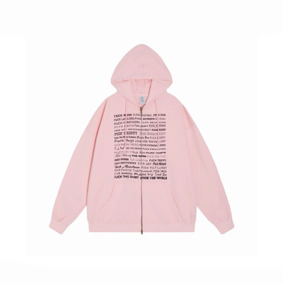 베트멍 남/녀 캐쥬얼 후드티 - Vetements Unisex Casual Hooded - vec15840x