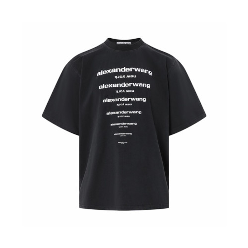 알렉산더왕 남성 라운드 반팔티 - Alexander wang Mens Round Tshirt - alc15874x