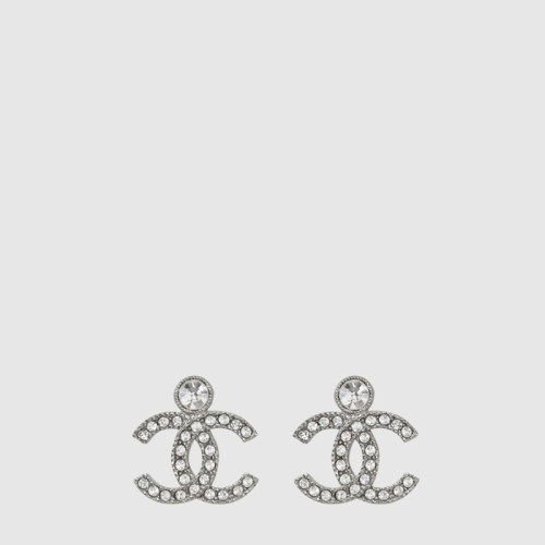 샤넬 여성 CC 크리스탈 포인트 이어링 - Chanel Womens CC Crystal Point Earring - acc8036x