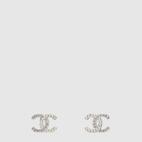 샤넬 여성 CC 진주 펄 크리스탈 이어링 - Chanel Womens CC Pearl Crystal Earring - acc8054x