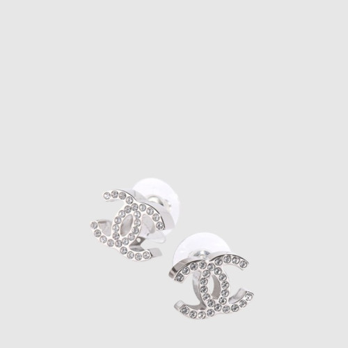 샤넬 여성 CC 크리스탈 3D 이어링 - Chanel Womens CC Crystal 3D Earring - acc8055x