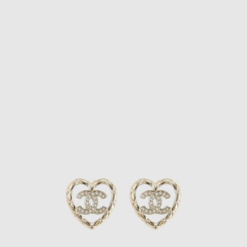 샤넬 여성 CC 하트 이어링 - Chanel Womens CC Heart Earring - acc8059x