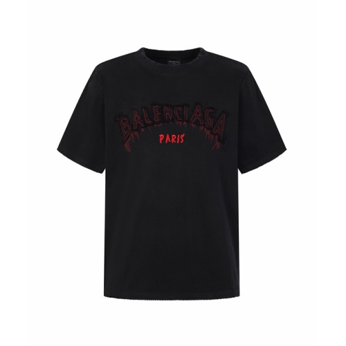 발렌시아가 남성 라운드 반팔 티셔츠 - Balenciaga Mens Round Tshirt - bac15923x