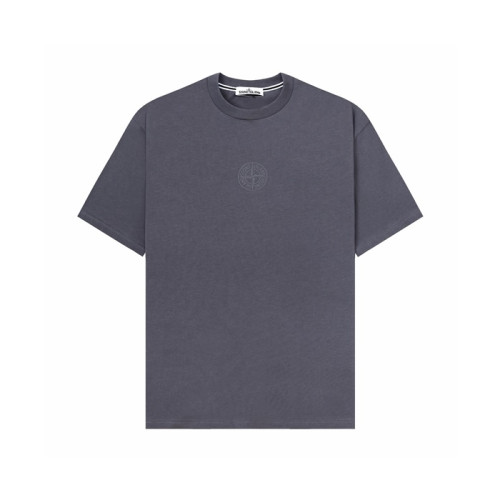 스톤아일랜드 남성 라운드 반팔 티셔츠 - Stone Island Mens Round Tshirt - stc15930x