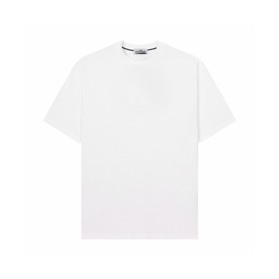 스톤아일랜드 남성 라운드 반팔 티셔츠 - Stone Island Mens Round Tshirt - stc15931x