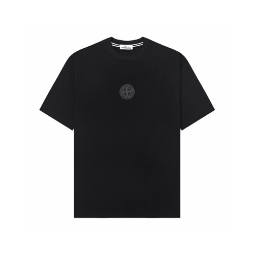 스톤아일랜드 남성 라운드 반팔 티셔츠 - Stone Island Mens Round Tshirt - stc15933x