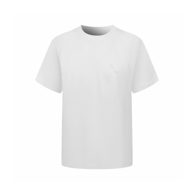 프라다 남성 반팔 티셔츠 - Prada Mens Round Tshirt - prc15935x