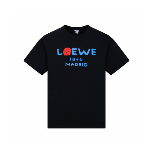 로에베 남성 라운드 반팔티 - Loewe Mens Round Tshirt - loc15949x