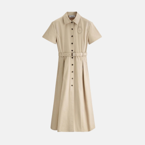 디올 여성 미디 길이 셔츠 드레스 - Dior Womens Mid-Length Shirt Dress - dic15992x
