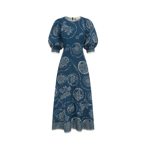 알레마이스 여성 럭키 미디 드레스 - Alémais Womens Lucky Midi Dress - doc16010x