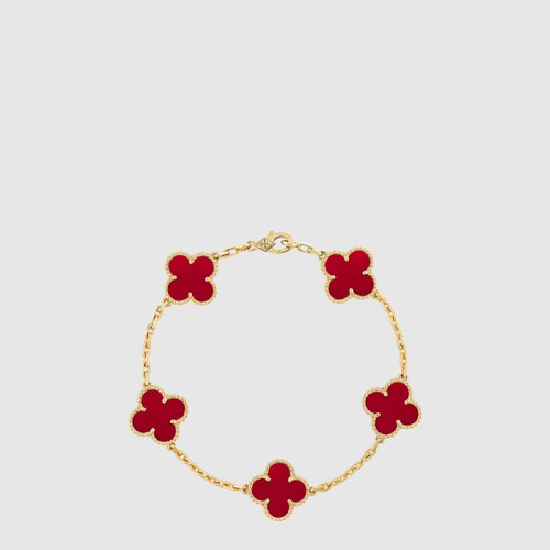 반클리프 아펠 여성 빈티지 알함브라 브레이슬릿 - Van Cleef & Arpels Womens Vintage Alhambra Bracelet - acc8073x