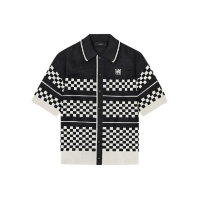 아미리 남성 체크 메쉬 셔츠 - Amiri Mens Checkered Mesh Shirt - amc15985x