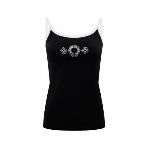 크롬하츠 여성 라운드 나시 - Chrome Hearts Womens Sleeveless Top - chc16017x