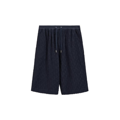 디올 남성 오블리크 버뮤다 쇼츠 - Dior Mens Oblique Bermuda Shorts - dic16029x