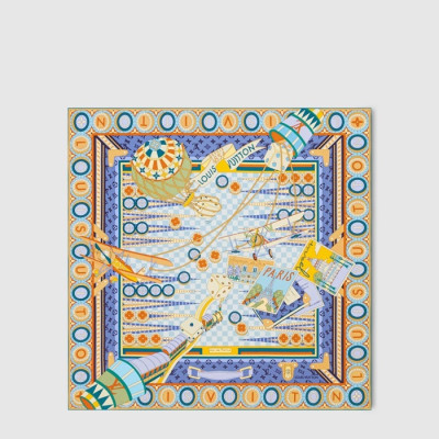 루이비통 여성 주드 항해 스퀘어 스카프 - Louis vuitton Womens Jude Sailing Square Scarf - acc8237x