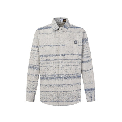 로에베 남성 클래식 셔츠 - Loewe Mens Dress Shirt - loc16080x