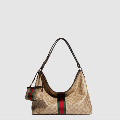 구찌 여성 웹 라지 숄더백 - Gucci Womens Web Large shoulder bag - gub16301x