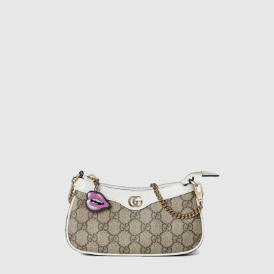 구찌 여성 GG 슈퍼 미니 숄더백 참 - Gucci Womens GG Super Mini Shoulder Bag Charm - acc8379x