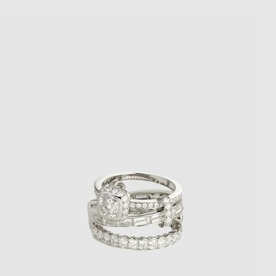 에르메스 여성 당크레 카오스 팬시 체인 링 - Hermes Womens Dancres Chaos Fancy Chain Ring - acc8386x