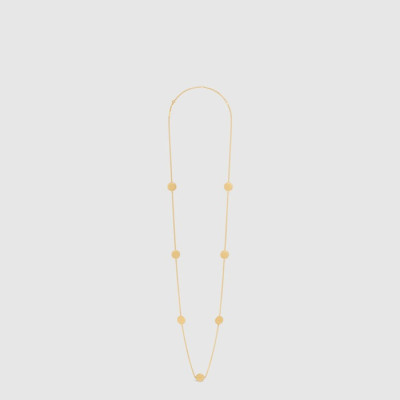 셀린느 여성 에어룸 메다일 소트와르 네크리스 - Celine Womens Heirloom Medale Sautoir Necklace - acc8419x