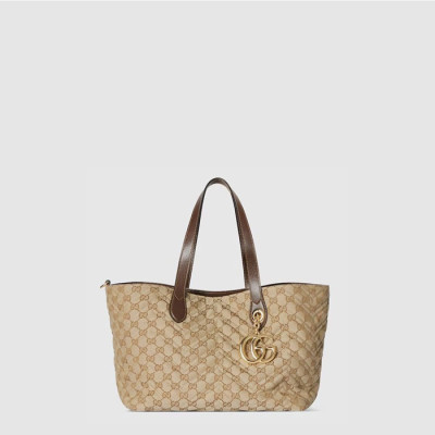 구찌 여성 GG 마몬트 미디엄 토트백 - Gucci Womens GG Marmont Medium Tote Bag - gub16352x