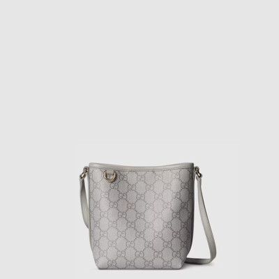 구찌 여성 GG 엠블럼 나노 버킷백 - Gucci Womens GG Emblem Nano Bucket Bag - gub16353x