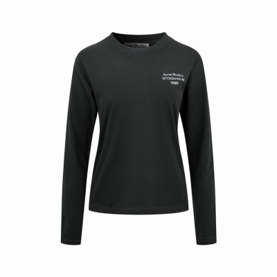 아크네 여성 라운드 긴팔티 - Acne Womens Round Tshirt - anc16444x