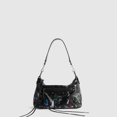 발렌시아가 여성 르 시티 모토 스몰 - Balenciaga Womens Le City Moto Small - bab16635x