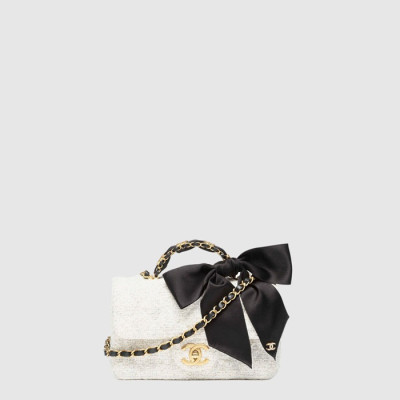 샤넬 여성 미니 탑 핸들 플랩 백 - Chanel Womens Top Handle Mini Flap Bag - chb16650x